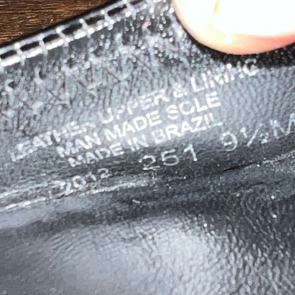 Tory Burch Black Patent Leather Reva Ballet Flats Size 9.5 Slip On - Picture 10 of 10